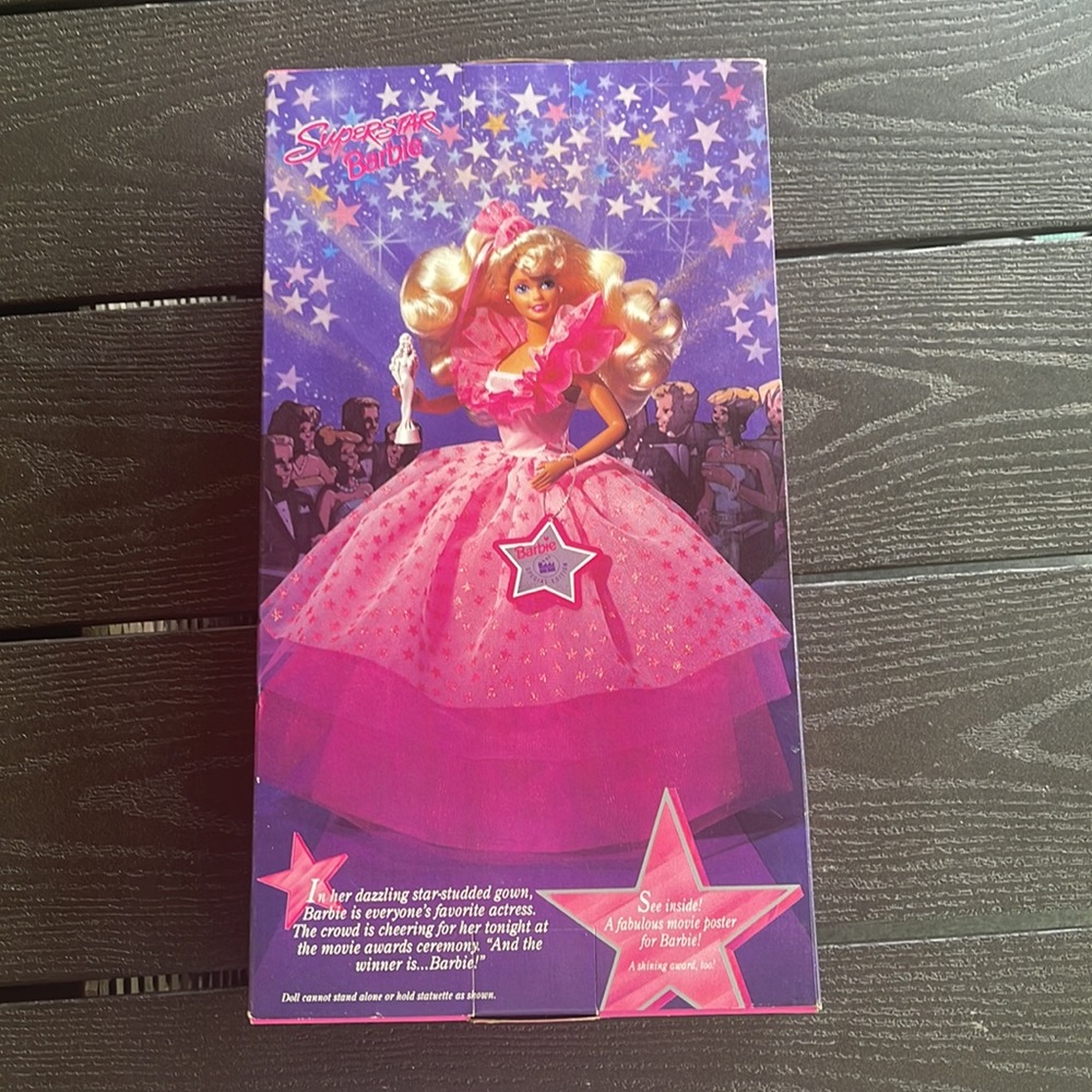 NRFB Vintage Superstar Barbie Doll ~ Walmart Special Edition 🌟 - Picture 4 of 9